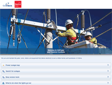 Tablet Screenshot of citipower.com.au